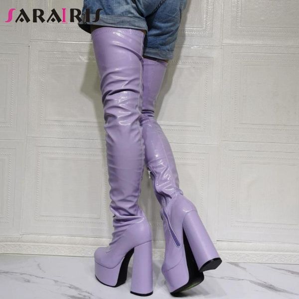boots sarairis big size 47 solid zipper square high heel round toe over the knee platform women trendy shoes for, Black
boots sarairis big size 47 solid zipper square high heel round toe over the knee platform women trendy shoes for, Black