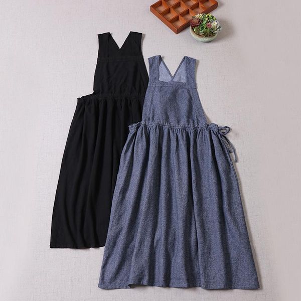 casual dresses autumn women denim vest dress japan style mori girl drawstring loose big size sleeveless, Black;gray
casual dresses autumn women denim vest dress japan style mori girl drawstring loose big size sleeveless, Black;gray