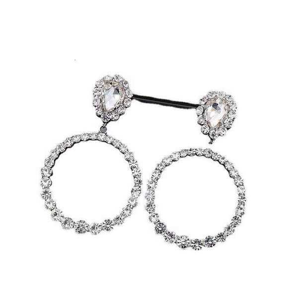exaggerated large earrings super flash claw chain series diamond round earrings women's dinner, Golden
exaggerated large earrings super flash claw chain series diamond round earrings women's dinner, Golden