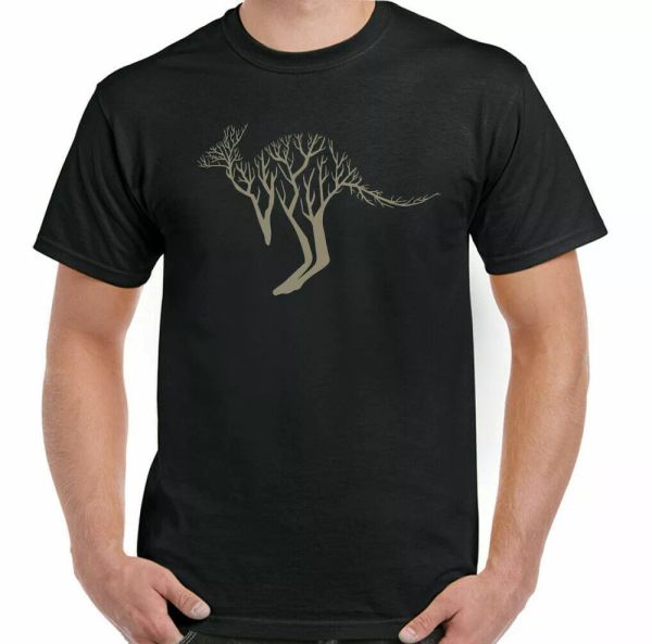 kangaroo t-shirt tree mens contemporary animal environment australia gift, White;black
kangaroo t-shirt tree mens contemporary animal environment australia gift, White;black