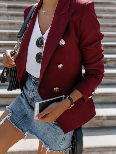 women's suits & blazers fashion women and jackets autumn winter office lady work blazer suit elegant slim casual coat female 3xl j, White;black
women's suits & blazers fashion women and jackets autumn winter office lady work blazer suit elegant slim casual coat female 3xl j, White;black