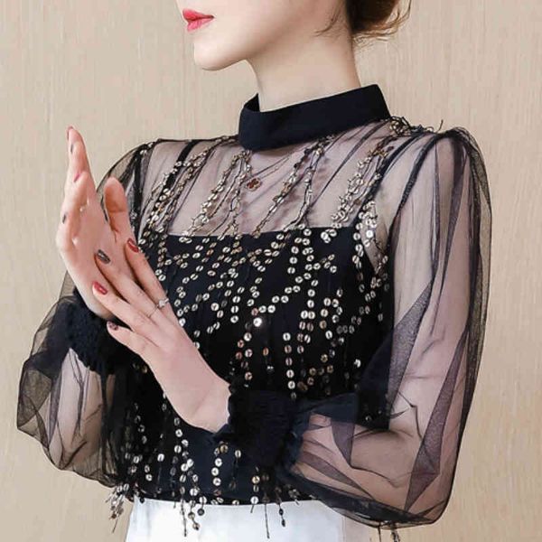 womens and blouses blusas mujer de moda long sleeve blouse women stand collar chiffon blouse shirt women clothes c793 210426, White
womens and blouses blusas mujer de moda long sleeve blouse women stand collar chiffon blouse shirt women clothes c793 210426, White