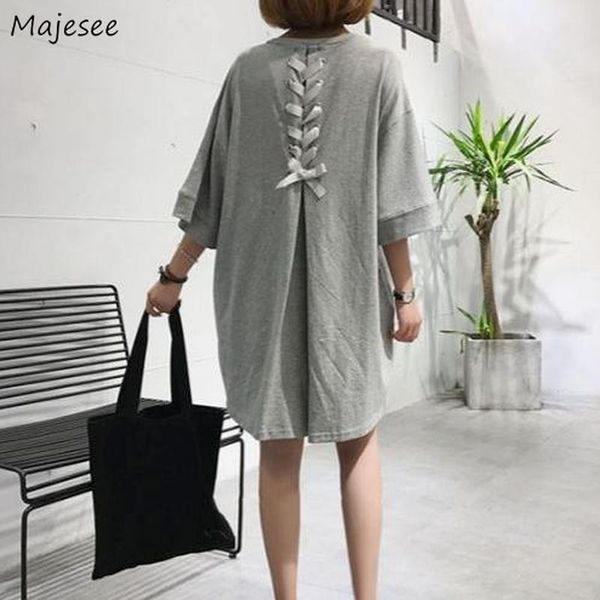 t-shirts women half sleeve solid color oversized female -4xl long back bandage casual soft o-neck korean style comfortable women's t-s, White
t-shirts women half sleeve solid color oversized female -4xl long back bandage casual soft o-neck korean style comfortable women's t-s, White