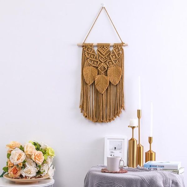 decorative objects & figurines 27rf handmade tassel leaves macrame nordic style wall hanging tapestry boho kids room nursery decor
decorative objects & figurines 27rf handmade tassel leaves macrame nordic style wall hanging tapestry boho kids room nursery decor