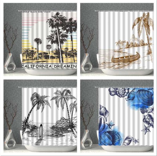 shower curtains coconut tree curtain set california dreamin sea wave shell waterproof fabric bathroom ocean bath screen decor
shower curtains coconut tree curtain set california dreamin sea wave shell waterproof fabric bathroom ocean bath screen decor