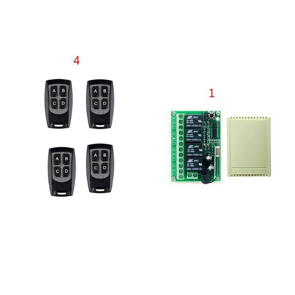 smart home control 433mhz wireless remote rf switch 4ch relay receiver module transmitter u7ea
smart home control 433mhz wireless remote rf switch 4ch relay receiver module transmitter u7ea