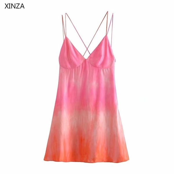 casual dresses women tie dye mini summer sleeveless straps backless beach fashion side zip woman ruching party g6uf, Black;gray
casual dresses women tie dye mini summer sleeveless straps backless beach fashion side zip woman ruching party g6uf, Black;gray