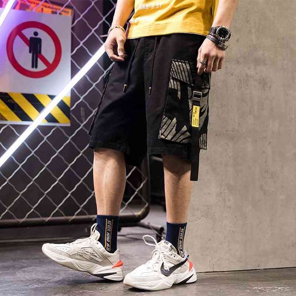men's shorts multi pocket mens cargo ribbons elasticated waist bermuda male tactical military short pants rzpm, White;black
men's shorts multi pocket mens cargo ribbons elasticated waist bermuda male tactical military short pants rzpm, White;black