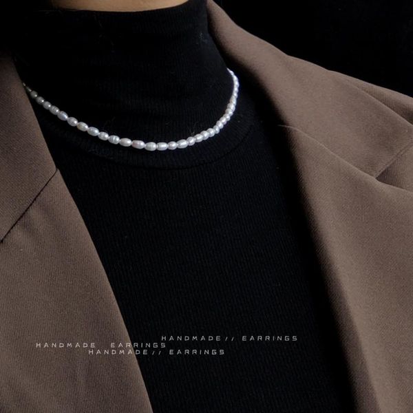 pendant necklaces hand-produced freshwater pearl 14k real gold plated necklace temperament style clavicle chain gift to girlfriend jewelry 2, Silver
pendant necklaces hand-produced freshwater pearl 14k real gold plated necklace temperament style clavicle chain gift to girlfriend jewelry 2, Silver