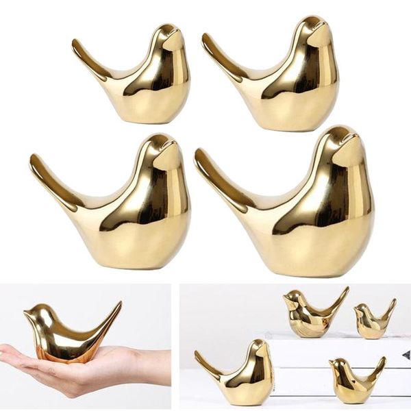 decorative objects & figurines modern ceramic bird figurine golden ornament decoration sculpture decor
decorative objects & figurines modern ceramic bird figurine golden ornament decoration sculpture decor