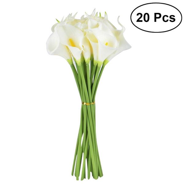 decorative flowers & wreaths 20pcs /lot artificial calla lily bridal wedding bouquet real touch home decoration fall decor
decorative flowers & wreaths 20pcs /lot artificial calla lily bridal wedding bouquet real touch home decoration fall decor
