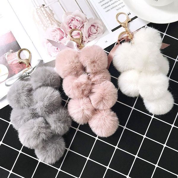 keychains re colourful several pompom ball keychain gold short chain bow-knot women student car pendant accessories key ring, Silver
keychains re colourful several pompom ball keychain gold short chain bow-knot women student car pendant accessories key ring, Silver