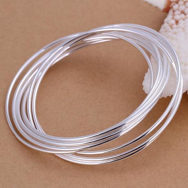bangle european and american jewelry classic silver-plated ten circle bracelet fashion trend accessories all-match, Black
bangle european and american jewelry classic silver-plated ten circle bracelet fashion trend accessories all-match, Black