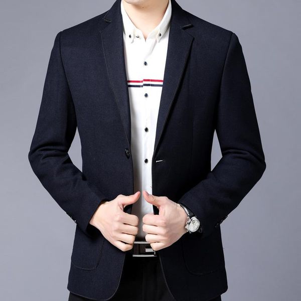 men's suits & blazers casual fashion suit jacket slim solid color business formal blazer, White;black
men's suits & blazers casual fashion suit jacket slim solid color business formal blazer, White;black