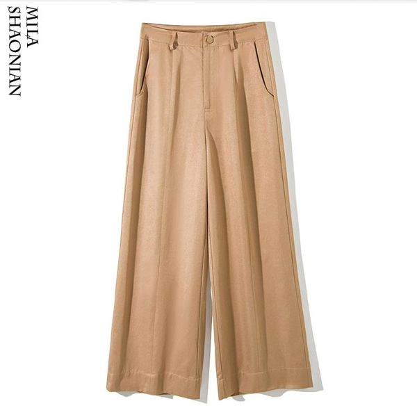 women's pants & capris high waist wide leg women khaki full length streetwear korean loose trousers spring flare 2021 palazzo, Black;white
women's pants & capris high waist wide leg women khaki full length streetwear korean loose trousers spring flare 2021 palazzo, Black;white