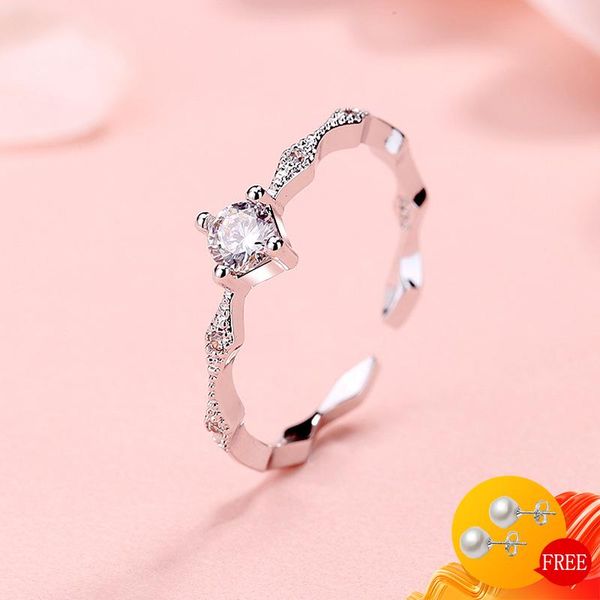 cluster rings charm silver 925 jewelry accessories with zircon gemstones geometric shape open finger for women wedding engagement, Golden;silver
cluster rings charm silver 925 jewelry accessories with zircon gemstones geometric shape open finger for women wedding engagement, Golden;silver