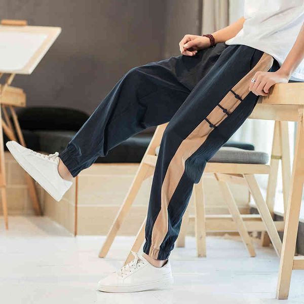 men's pants 2021 mens autumn cotton linen harem jogger casual loose male fashion korean style trousers men streetwear 6zyo, Black
men's pants 2021 mens autumn cotton linen harem jogger casual loose male fashion korean style trousers men streetwear 6zyo, Black