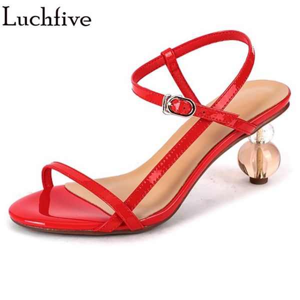 dress shoes one belt open toe sandals woman beads high heels ladies buckle strap red zapatos de mujer, Black
dress shoes one belt open toe sandals woman beads high heels ladies buckle strap red zapatos de mujer, Black