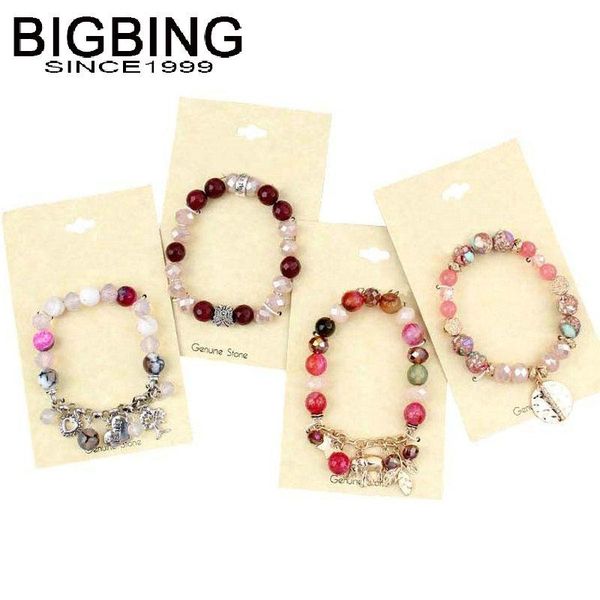 charm bracelets r190 bigbing jewelry fashion natural stone beads heart cross bracelet women, Golden;silver
charm bracelets r190 bigbing jewelry fashion natural stone beads heart cross bracelet women, Golden;silver