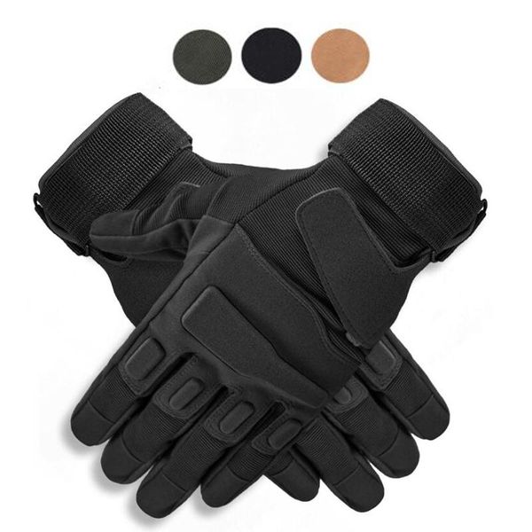 men's full finger tactical gloves military army paintball mittens combat winter cycling protection accessories, Black
men's full finger tactical gloves military army paintball mittens combat winter cycling protection accessories, Black