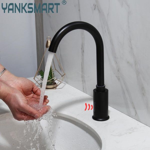 matte black bathroom sensor faucet basin sink deck mounted touch automatic inflated mixer water tap faucets
matte black bathroom sensor faucet basin sink deck mounted touch automatic inflated mixer water tap faucets