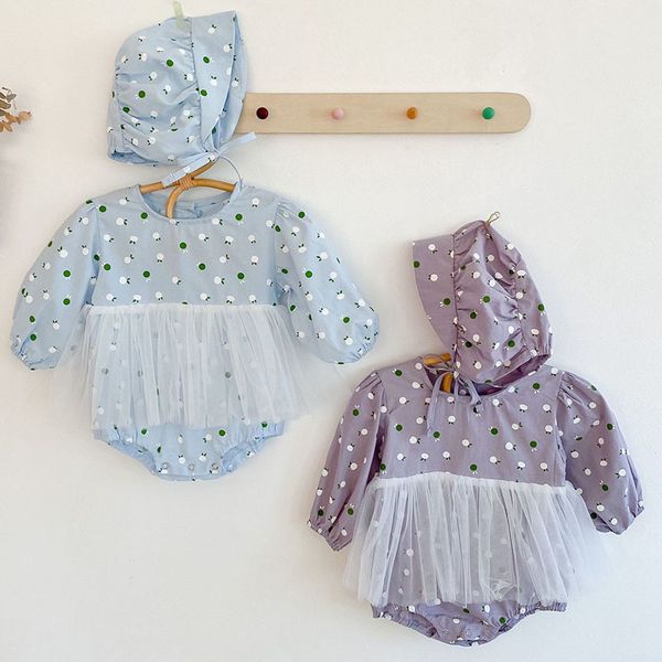 infant baby girls bubble sleeve printing rompers and hat clothing spring autumn kids girl long clothes 210429, Blue
infant baby girls bubble sleeve printing rompers and hat clothing spring autumn kids girl long clothes 210429, Blue