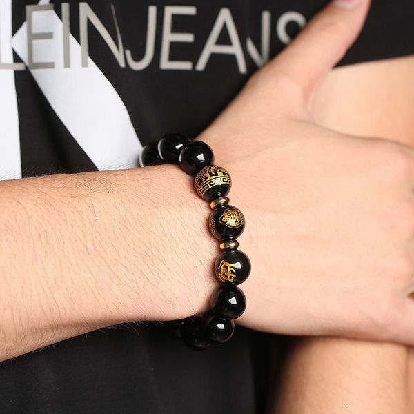 design bracelet fashion natural obsidian zodiac life buddha yellow tiger eye stone agate six character mantra men's and women's 8-, Golden;silver
design bracelet fashion natural obsidian zodiac life buddha yellow tiger eye stone agate six character mantra men's and women's 8-, Golden;silver
