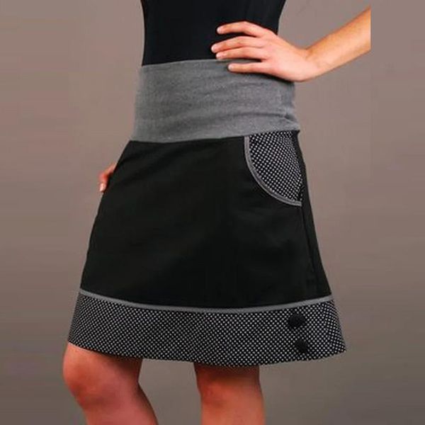 skirts 2021 vintage skirt women casual slim high waist short for patchwork color buttons pocket ladies, Black
skirts 2021 vintage skirt women casual slim high waist short for patchwork color buttons pocket ladies, Black