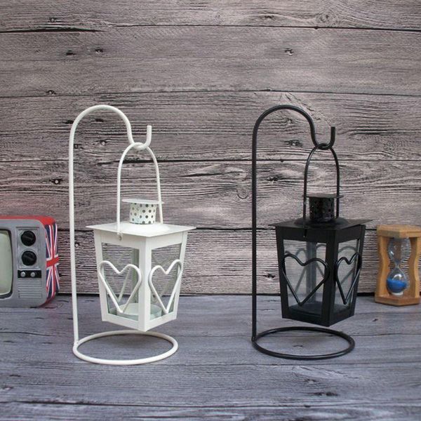 black/white romantic candle holder with hook retro hanging lantern lamp decor for dinner home holders
black/white romantic candle holder with hook retro hanging lantern lamp decor for dinner home holders