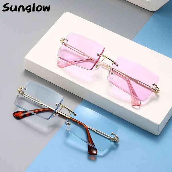 designer sunglasses sunglow vintage sun glasses for women fashion 2021,rimless gradient decorative eyeglass,sunglasses suitable for basking,, White;black
designer sunglasses sunglow vintage sun glasses for women fashion 2021,rimless gradient decorative eyeglass,sunglasses suitable for basking,, White;black