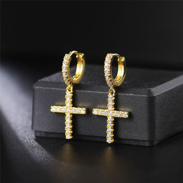 fashion cubic zirconia cross dangle earrings for women gold silver color party wedding copper cz jewelry christmas gift
fashion cubic zirconia cross dangle earrings for women gold silver color party wedding copper cz jewelry christmas gift