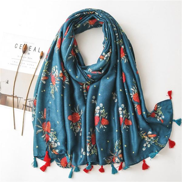 scarves 2021 summer women cotton scarf lake blue flowers shawls and wraps beach foulard femme echarpe designer bandana hijab, Blue;gray
scarves 2021 summer women cotton scarf lake blue flowers shawls and wraps beach foulard femme echarpe designer bandana hijab, Blue;gray