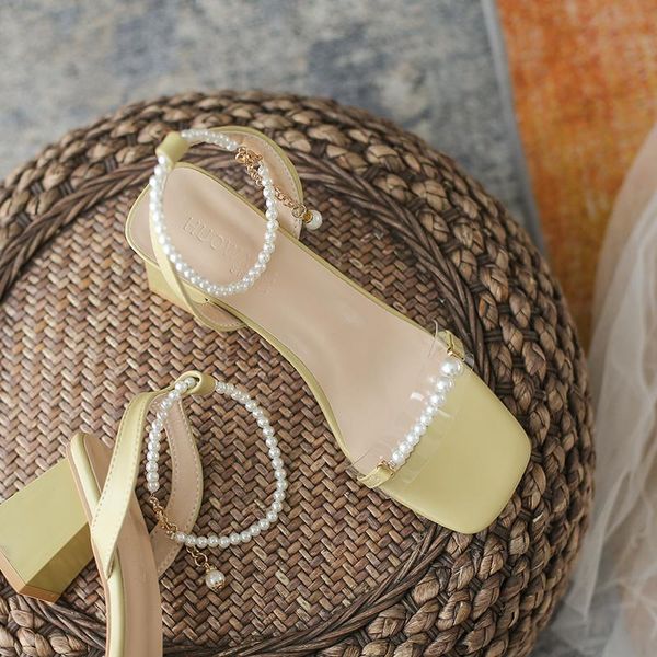 sandals 2021 pvc transparent strap pearl decoration slippers summer open toe square heel crystal high heels women shoes, Black
sandals 2021 pvc transparent strap pearl decoration slippers summer open toe square heel crystal high heels women shoes, Black