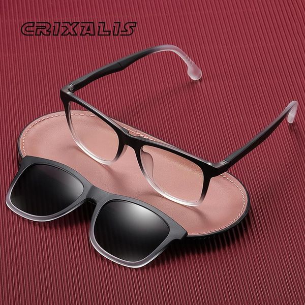 sunglasses crixalis blue light glasses women men 2022 magnetic clips polarized ladies fashion gradient tr90 frame male female, White;black
sunglasses crixalis blue light glasses women men 2022 magnetic clips polarized ladies fashion gradient tr90 frame male female, White;black