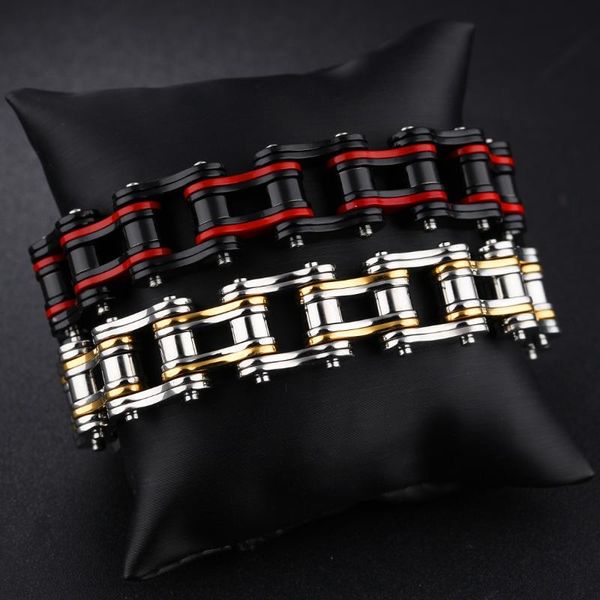 link, chain jhsl men statement bracelets bangles 19mm biker design black stainless steel great boyfriend father gift fashion jewelry
link, chain jhsl men statement bracelets bangles 19mm biker design black stainless steel great boyfriend father gift fashion jewelry