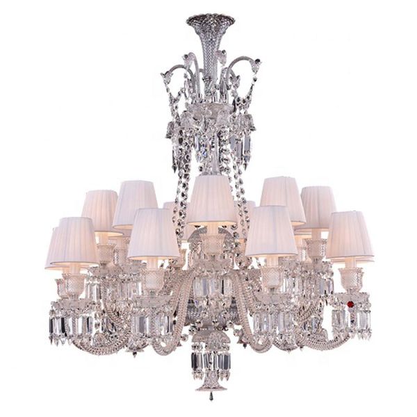 chandeliers large baccarat crystal chandelier lighting modern de cristal indoor lights hanging lamp 18 head
chandeliers large baccarat crystal chandelier lighting modern de cristal indoor lights hanging lamp 18 head