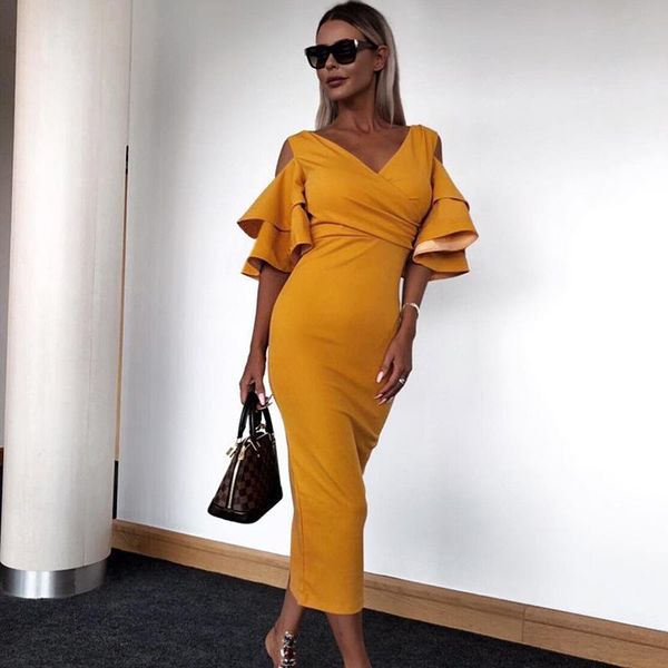 women's dress wish slim waist short sleeve hip skirt deep v off shoulder lotus long t-shirt, White
women's dress wish slim waist short sleeve hip skirt deep v off shoulder lotus long t-shirt, White