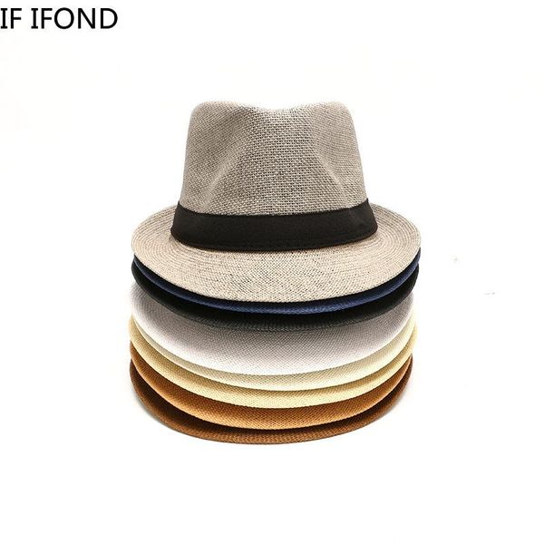 women men fashion spring summer casual beach sun straw hats panama jazz hat wide brim, Blue;gray
women men fashion spring summer casual beach sun straw hats panama jazz hat wide brim, Blue;gray