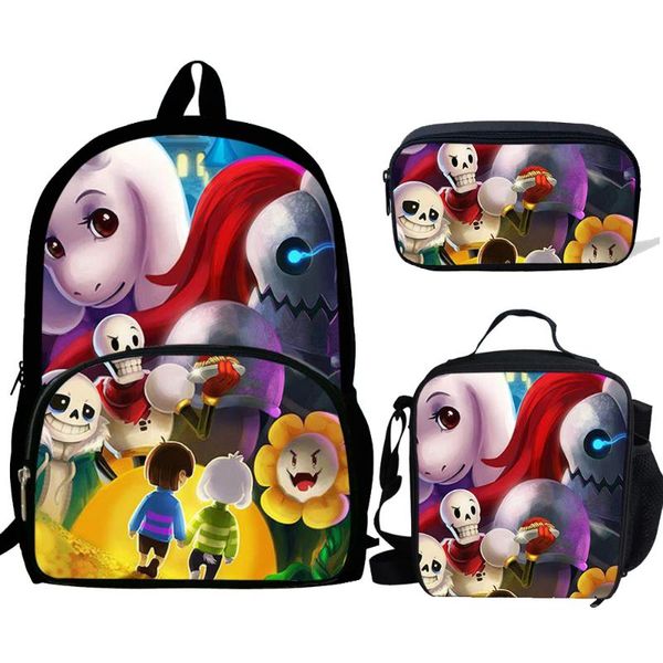 backpack children bagpack game undertale print teenager boys&girls schoolbag 3pcs/set school bags kids backpacks for boys mochila
backpack children bagpack game undertale print teenager boys&girls schoolbag 3pcs/set school bags kids backpacks for boys mochila