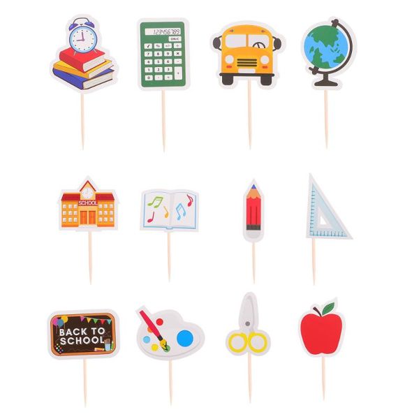 other festive & party supplies 60pcs back to school cake er decorative pick dessert paper insert decor
other festive & party supplies 60pcs back to school cake er decorative pick dessert paper insert decor