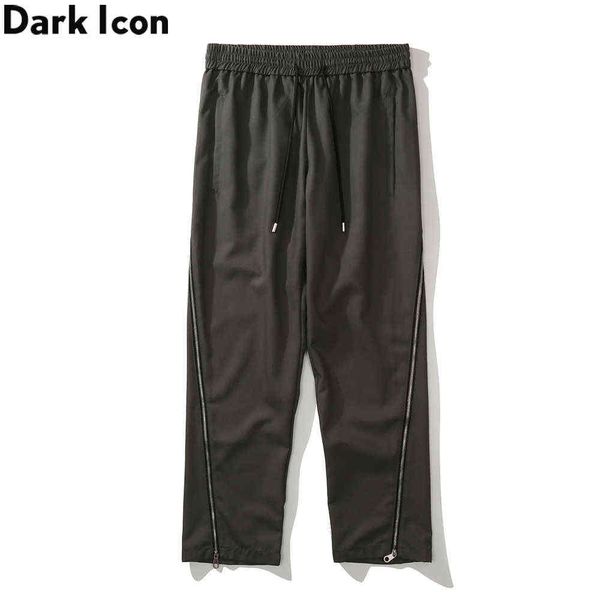 slanted zipper men's pants elastic waist plain pants man trousers full length 210603, Black
slanted zipper men's pants elastic waist plain pants man trousers full length 210603, Black