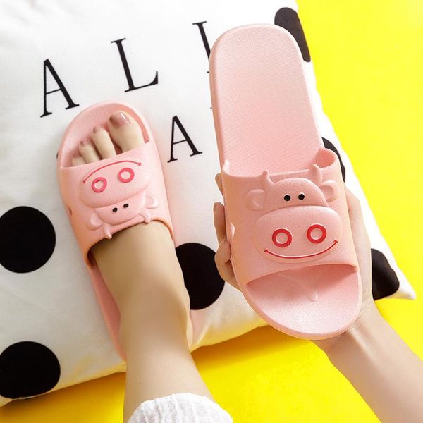 slippers cute cow cartoon flat men women shoes indoor soft slipper summer sandals anti-slip bathroom slides home flip flop, Black
slippers cute cow cartoon flat men women shoes indoor soft slipper summer sandals anti-slip bathroom slides home flip flop, Black
