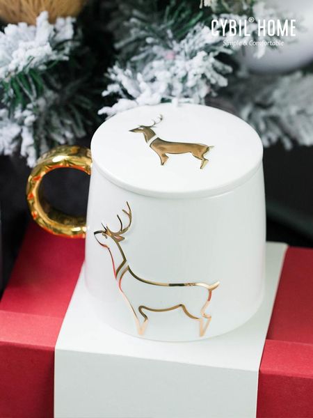 mugs gold elk christmas and lovely girl with cover teaspoons of large-capacity glass ceramic coffee cup
mugs gold elk christmas and lovely girl with cover teaspoons of large-capacity glass ceramic coffee cup