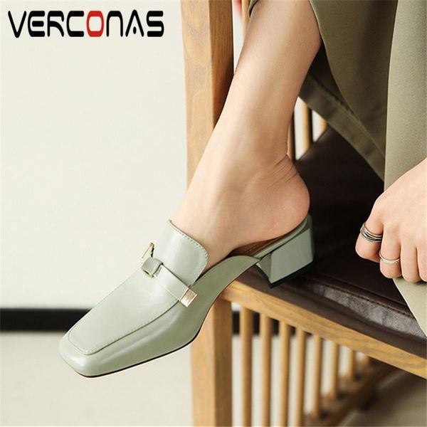 dress shoes verconas 2021 mules woman pumps sandals arrival genuine leather butterfly-knot square toe heeled, Black
dress shoes verconas 2021 mules woman pumps sandals arrival genuine leather butterfly-knot square toe heeled, Black