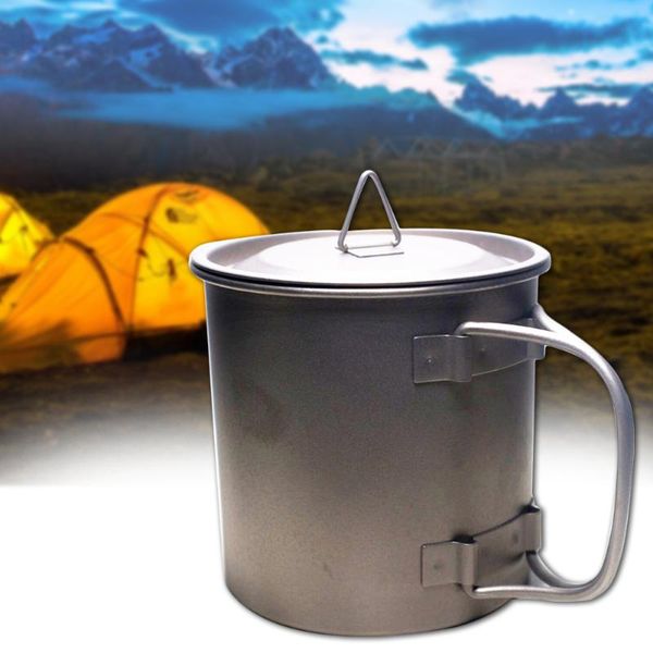 camp kitchen with lid army travel military solid titanium 400ml canteen hiking outdoor kettle water bottle camping handle durable
camp kitchen with lid army travel military solid titanium 400ml canteen hiking outdoor kettle water bottle camping handle durable