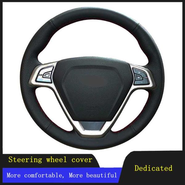 steering wheel covers car accessories cover black hand-stitched non-slip and breathable artificial leather for chery tiggo 3 2011-2014
steering wheel covers car accessories cover black hand-stitched non-slip and breathable artificial leather for chery tiggo 3 2011-2014