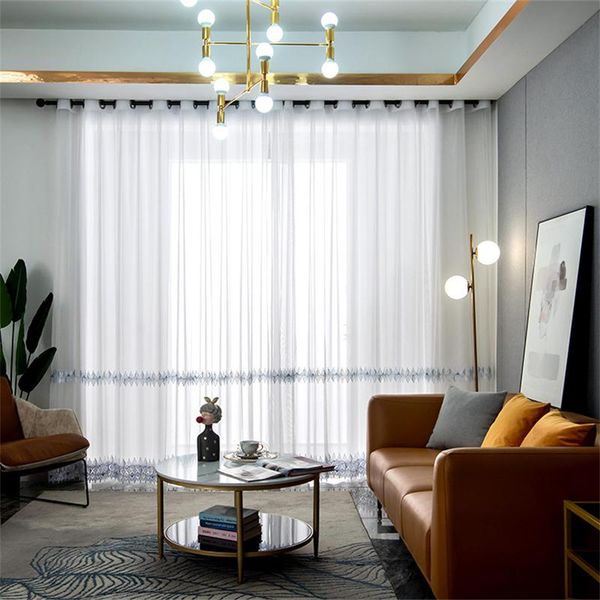 curtain & drapes white tulle curtains with embroidery for bedroom livingroom sheer voile blinds kitchen home decor
curtain & drapes white tulle curtains with embroidery for bedroom livingroom sheer voile blinds kitchen home decor