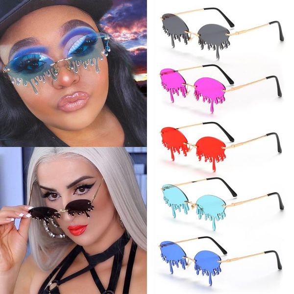sunglasses 1pc fashion fire wave flame rimless sun glasses luxury trending wide side party eyewear streetwear accessories, White;black
sunglasses 1pc fashion fire wave flame rimless sun glasses luxury trending wide side party eyewear streetwear accessories, White;black