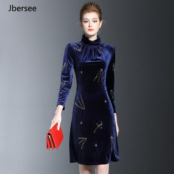 casual dresses europe style plus size (-3xl) women's long section of half high collar velvet dress female spring summer yz5119, Black;gray
casual dresses europe style plus size (-3xl) women's long section of half high collar velvet dress female spring summer yz5119, Black;gray