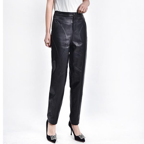 women's pants & capris loose sheepskin 2021 autumn winter black leather plus size high waist trousers haren 5xl, Black;white
women's pants & capris loose sheepskin 2021 autumn winter black leather plus size high waist trousers haren 5xl, Black;white